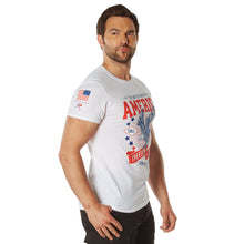 Load image into Gallery viewer, Rothco Freedom &amp; Liberty Patriotic T-Shirt~White
