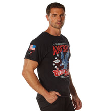 Load image into Gallery viewer, Rothco Freedom &amp; Liberty Patriotic T-Shirt~Black
