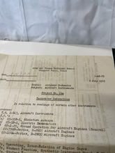 Load image into Gallery viewer, PHOTO OF 1943 TECH SCHOOL DOCUMENT
