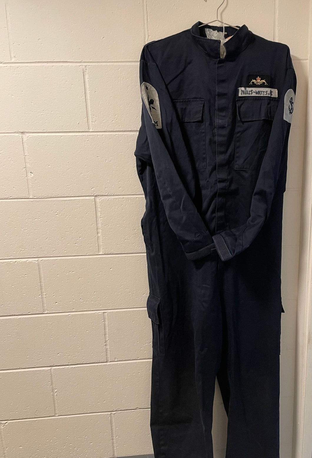 Front view British Navy Coveralls