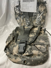 Load image into Gallery viewer, One New In Package 8465-01-525-0585 ACU Canteen Pouch/Molle Straps
