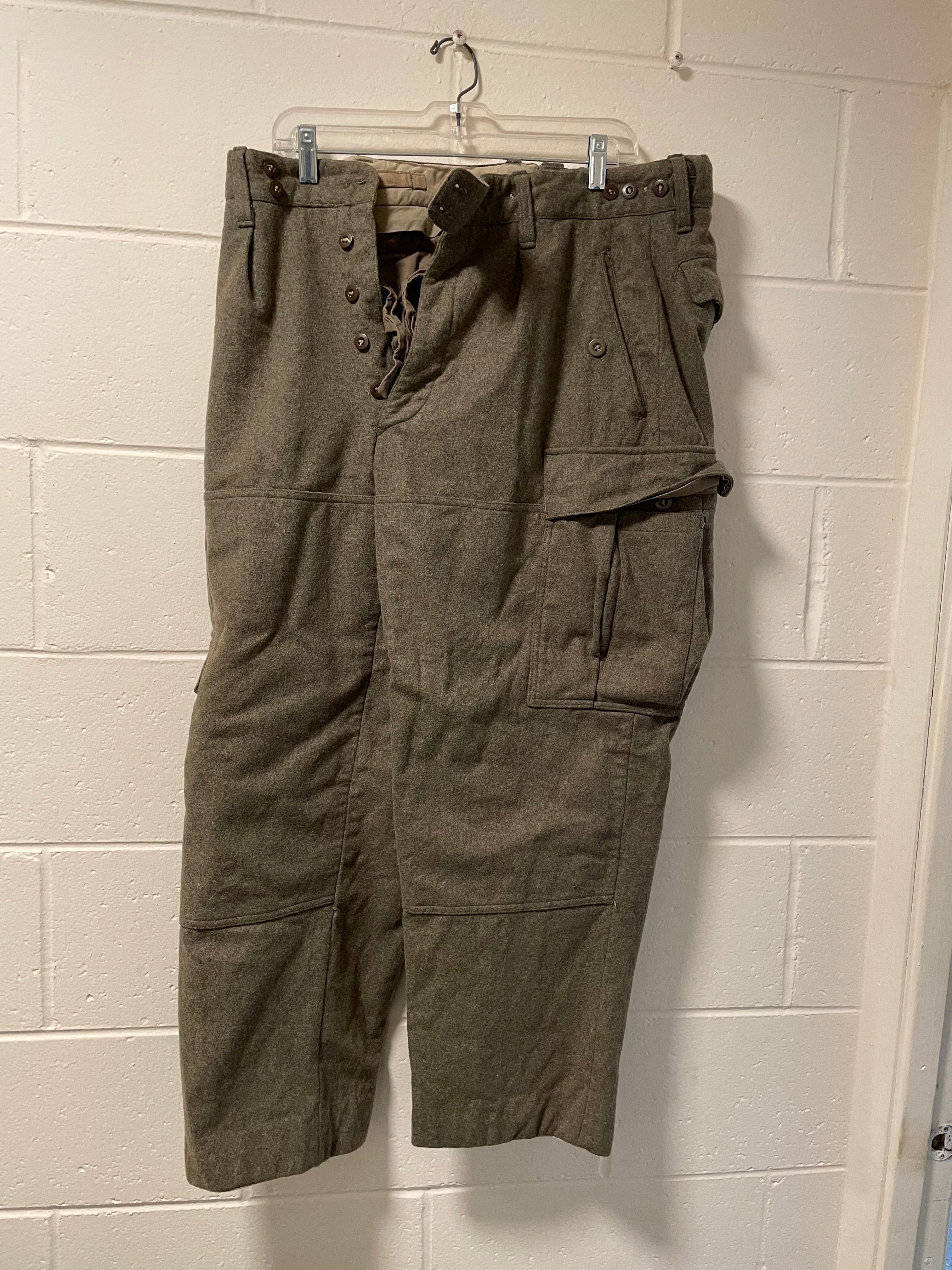 1962 Vintage East German Military K. Begemann Wool Cargo