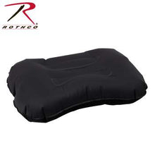 Load image into Gallery viewer, Rothco Inflatable Camping Pillow - Black
