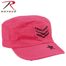 Load image into Gallery viewer, Rothco Women&#39;s Vintage Stripes &amp; Stars Adjustable Fatigue Cap
