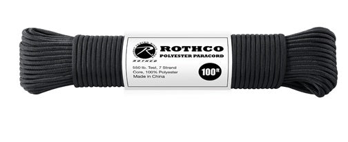 image of Rotco 100' paracord package