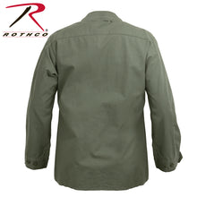 Load image into Gallery viewer, rothco vietnam style shirt rear view
