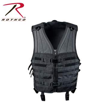 Rothco MOLLE Modular Vest~Black ONLY~Regular Size ONLY ~
