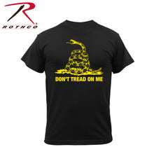 Load image into Gallery viewer, Rothco Don&#39;t Tread On Me T-Shirt/Black and Yellow
