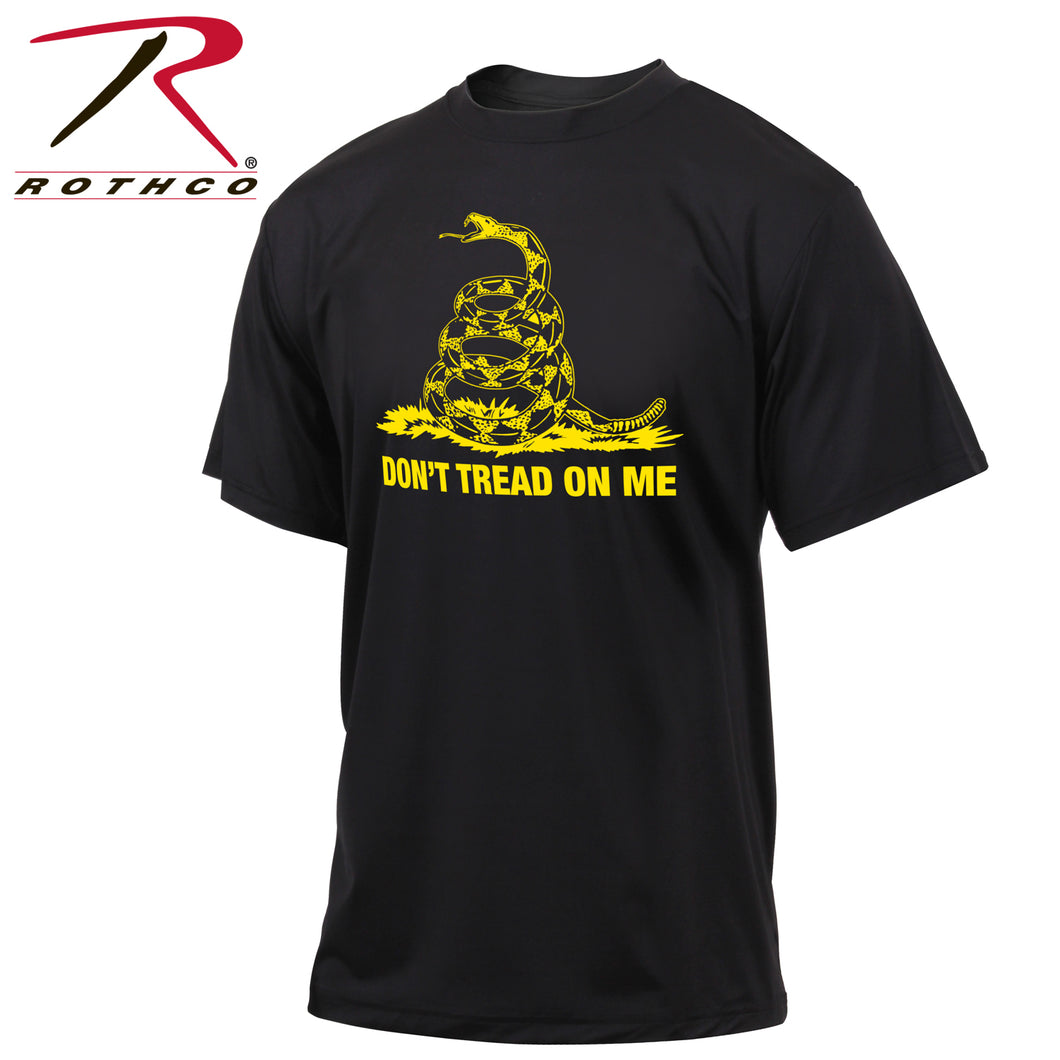 Rothco Don't Tread On Me T-Shirt/Black and Yellow