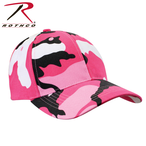 Picture rothco women's pink camo hat forward facing
