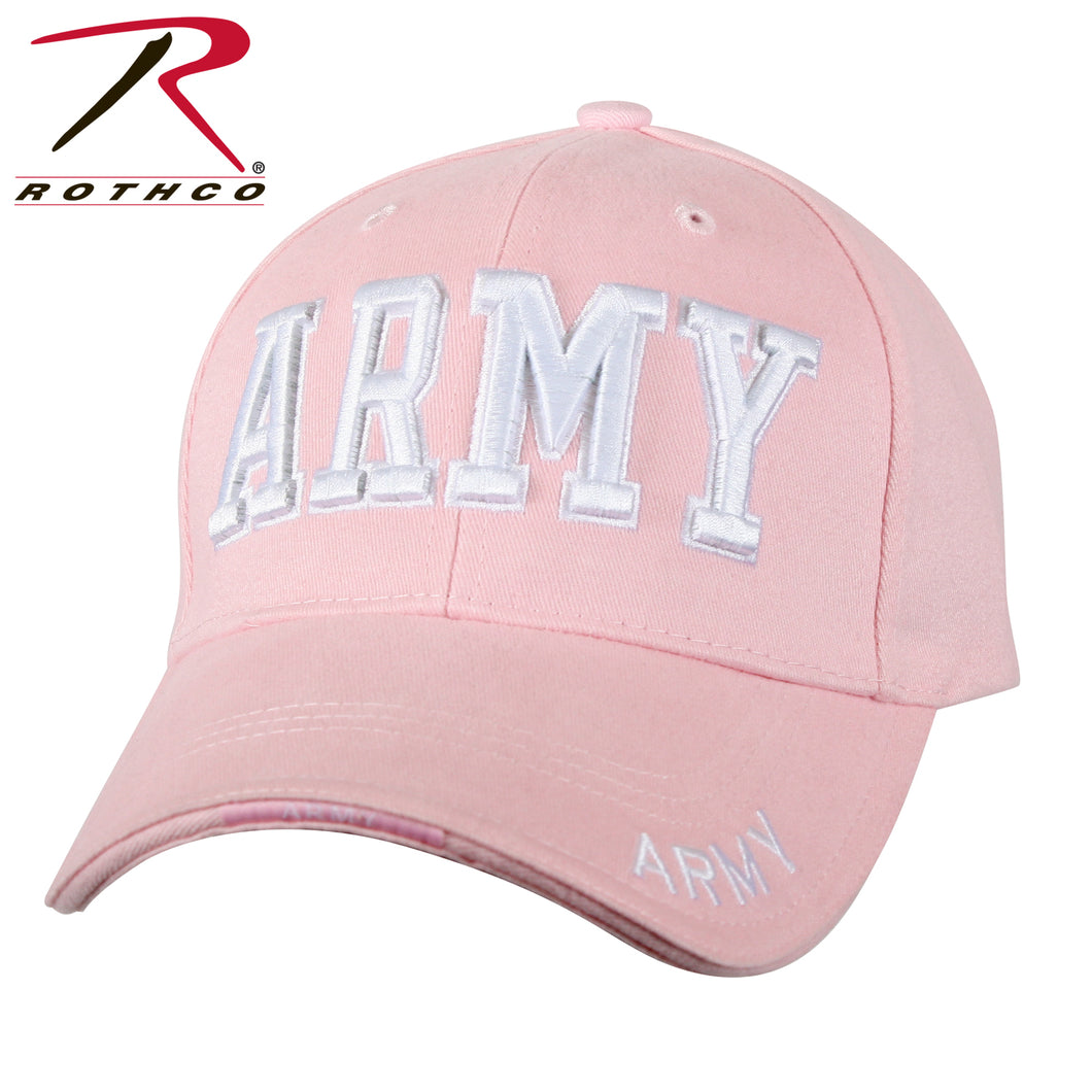 Rothco Deluxe Army Embroidered Low Profile Insignia Cap/Pink