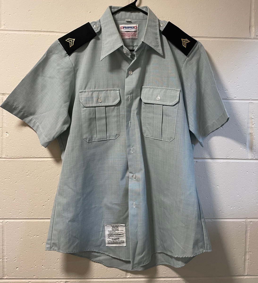 Collectible Used U.S. Army Class B Sargent Short Sleeve Uniform Shirt ...