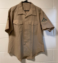 Load image into Gallery viewer, FRONT VIEW OF MARINE CORPS SHORT SLEEVE UNIFORM SHIRT
