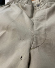 Load image into Gallery viewer, close up of pants moth damage
