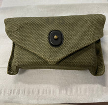 Load image into Gallery viewer, FRONT OF WW2 FIRST AID POUCH
