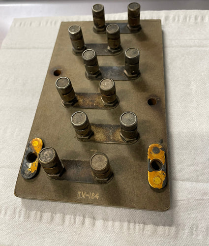Top of TM-184 terminal block