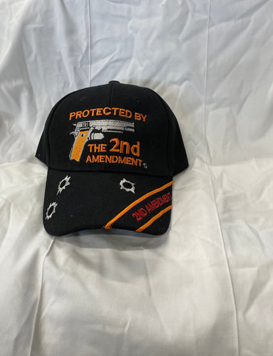 FRONT VIEW OF 2ND AMENDMENT HAT