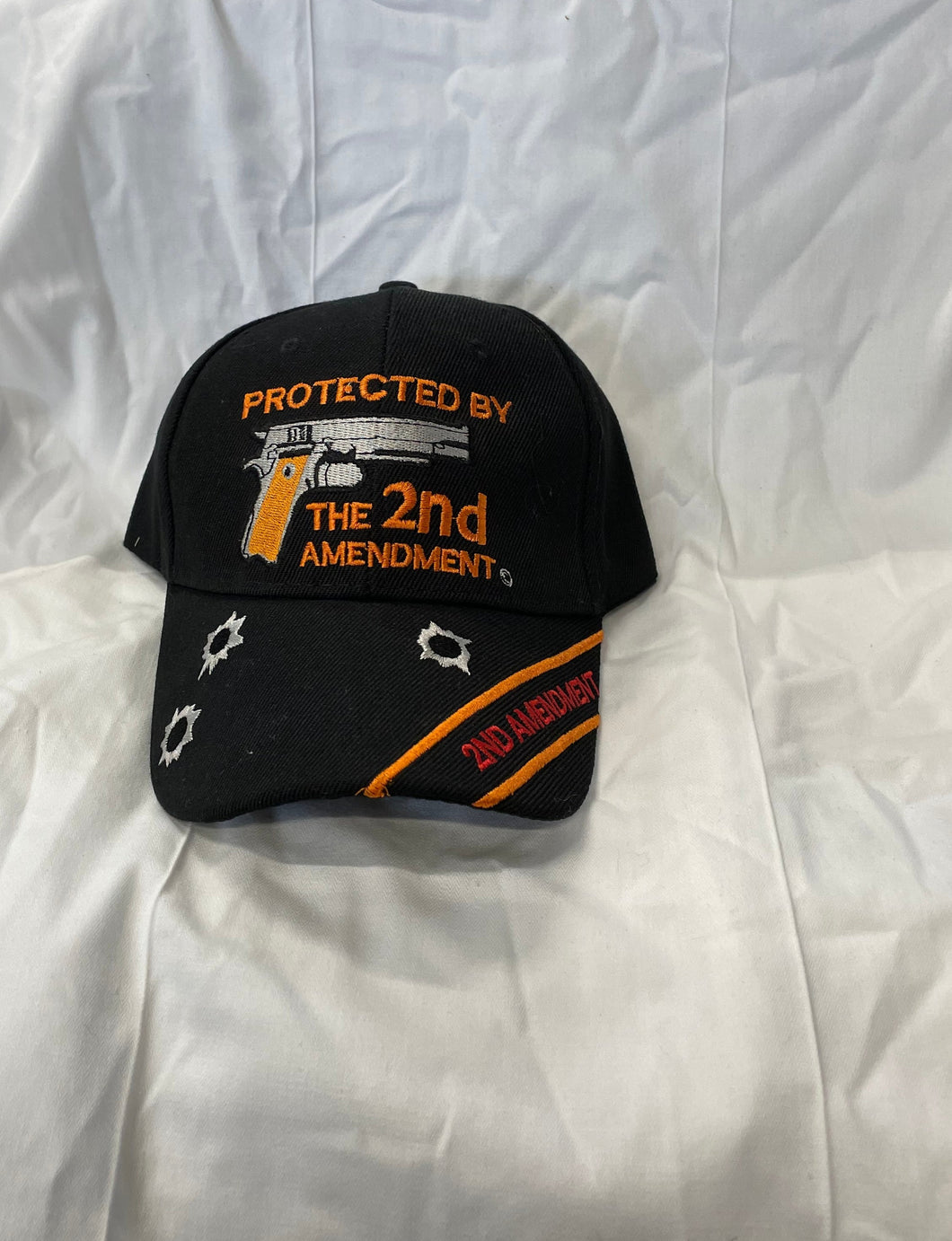 FRONT VIEW OF 2ND AMENDMENT HAT