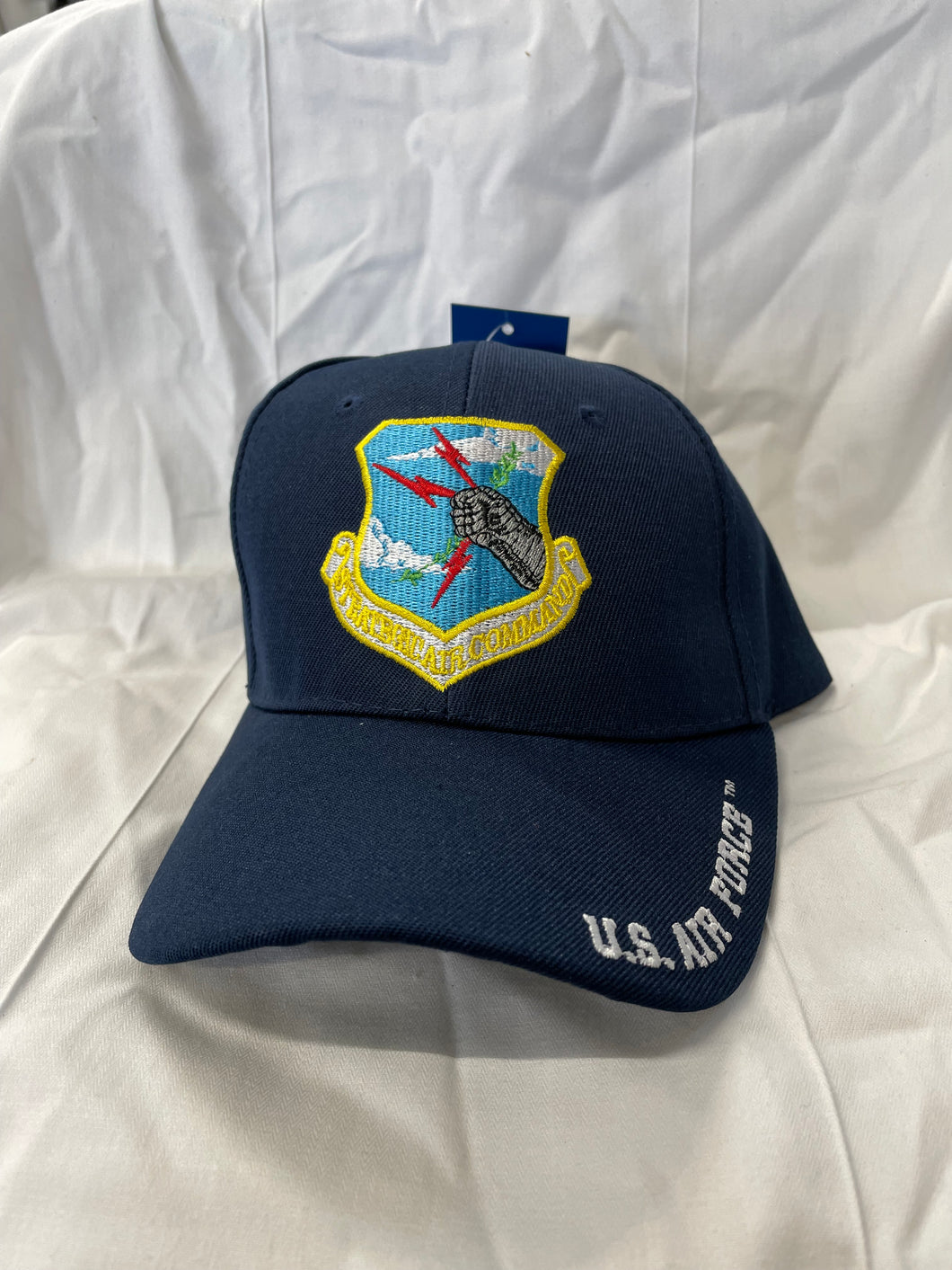 FRONT OF STRATEGIC AIR COMMAND HAT