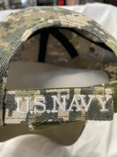 Load image into Gallery viewer, REAR VIEW OF U.S. NAVY ACU HAT
