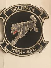 Load image into Gallery viewer, Marine HMH-466 Wolfpack Patch – Sew On
