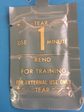 Load image into Gallery viewer, Vintage 1982 Unissued  Individual Decontamination Training Kit Refills~1-Part 1 and 1 Part 2
