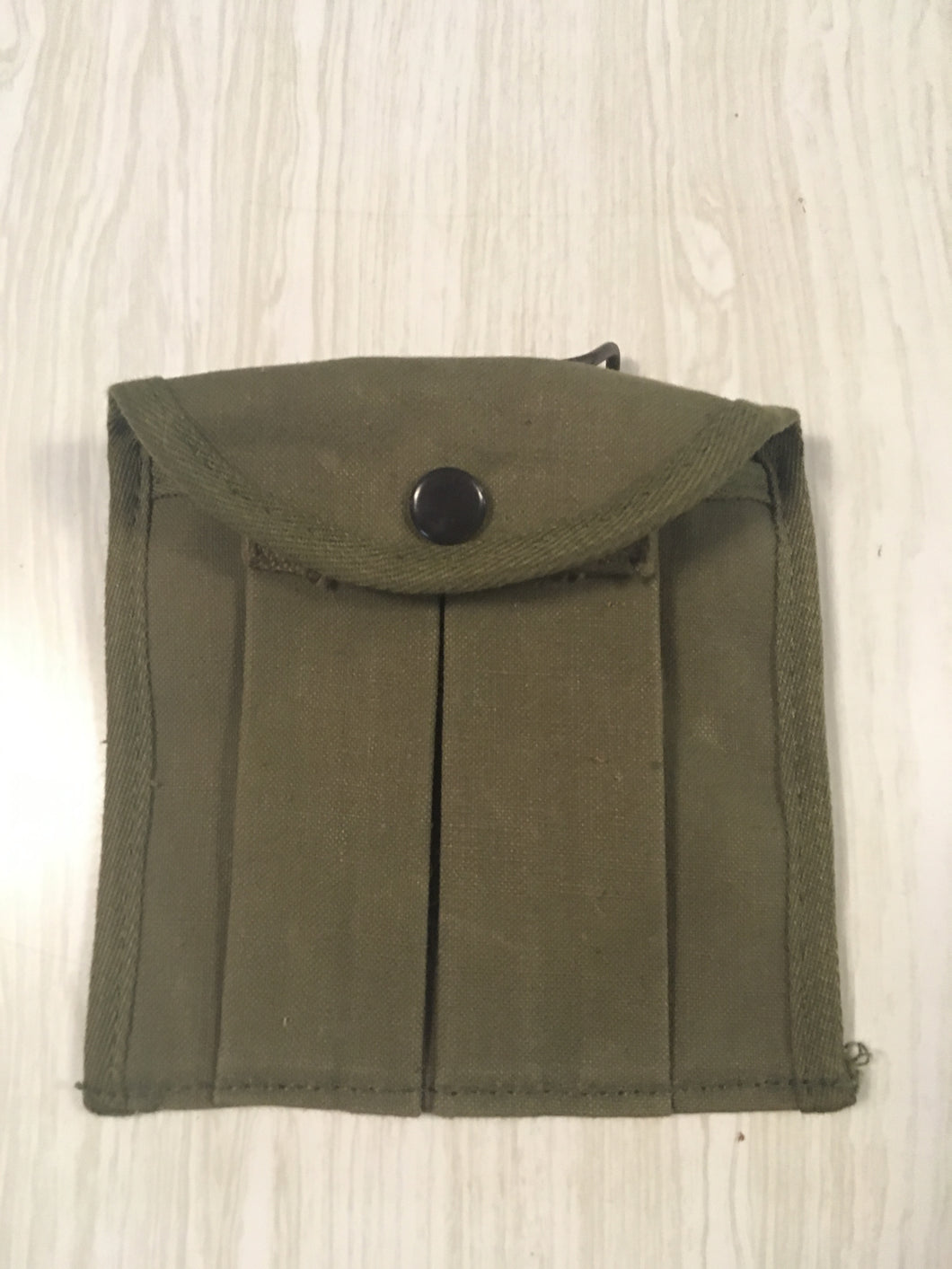 Vintage Military 1 Snap 2 Mag Pouch~Like New