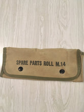 Load image into Gallery viewer, Vintage WW 2 M 14 Spare Parts Roll/ Without Tools/ Snaps Work/ Used
