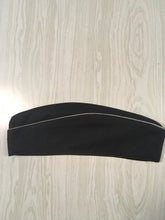 Load image into Gallery viewer, Vintage Military Wool Garrison Cap with Silver Piping/Unissued Condition
