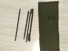 Load image into Gallery viewer, 1972 Dated M16 Rifle Cleaning Kit/Incomplete/Good Pouch/Alice Clips/Rods and Brush/ Used
