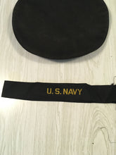 Load image into Gallery viewer, WW1 Or WW2 Era Navy Donald Duck Hat/With Extra Newer Hat Band/ Used Condition
