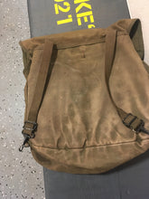 Load image into Gallery viewer, Original 1945 WW2  Vintage Musette Backpack~Some Wear/Straps and Buckles Intact
