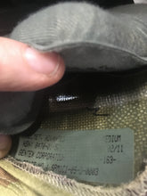 Load image into Gallery viewer, Like New  U.S. Gentex Kevlar Military Advanced Combat Helmet. Med  Complete with  OCP Camo Cover
