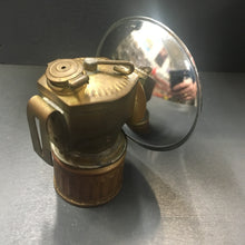 Load image into Gallery viewer, ANTIQUE JUSTRITE MINERS HEADLAMP

