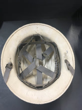 Load image into Gallery viewer, Rare original steel Helmet US Civil Defense, U.S. GOV&#39;T PROPERTY STAMPED
