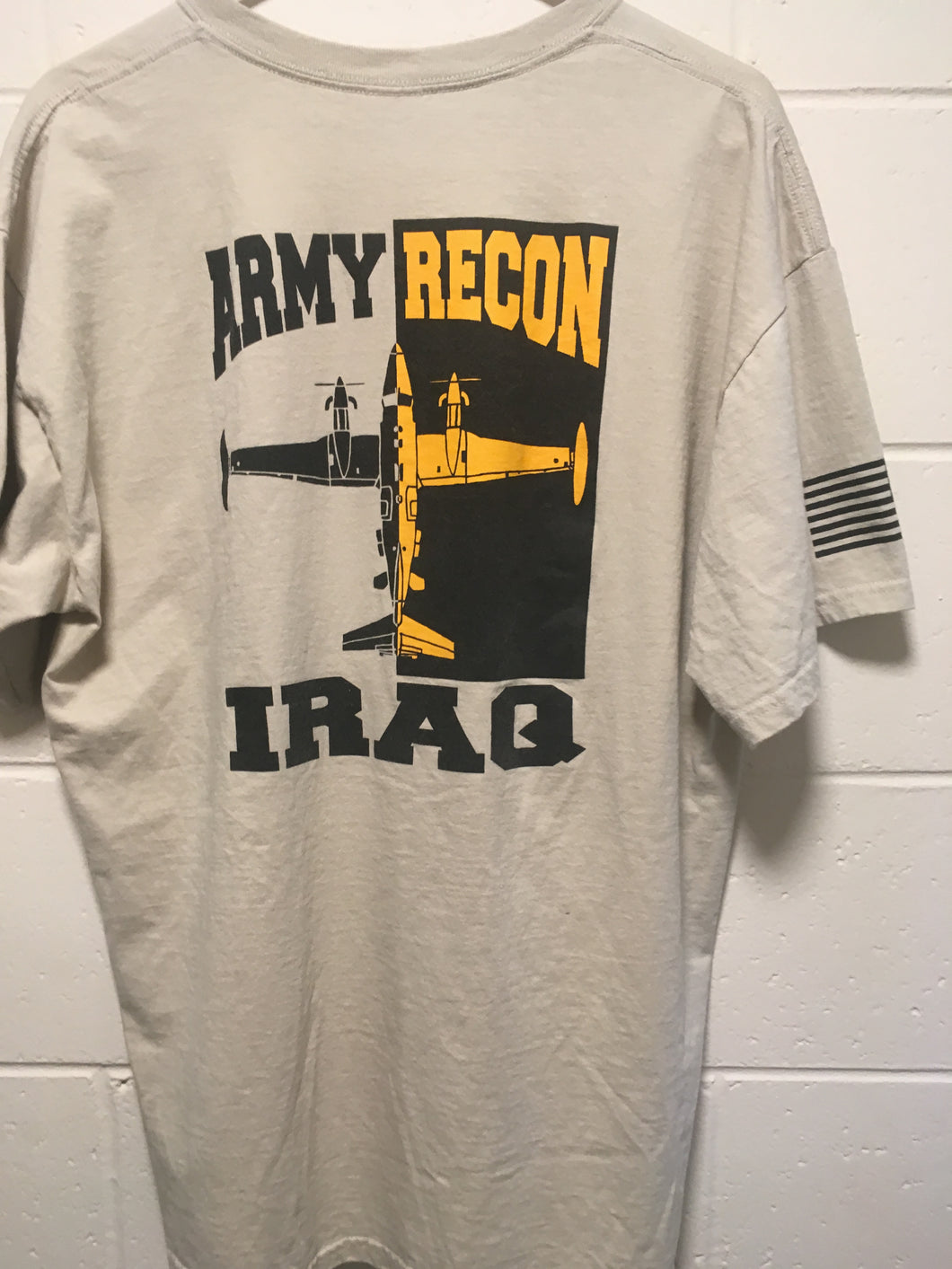 Rare Army Recon Iraq/ Theater Specific, Unit T-shirt. Gently Used/ XL