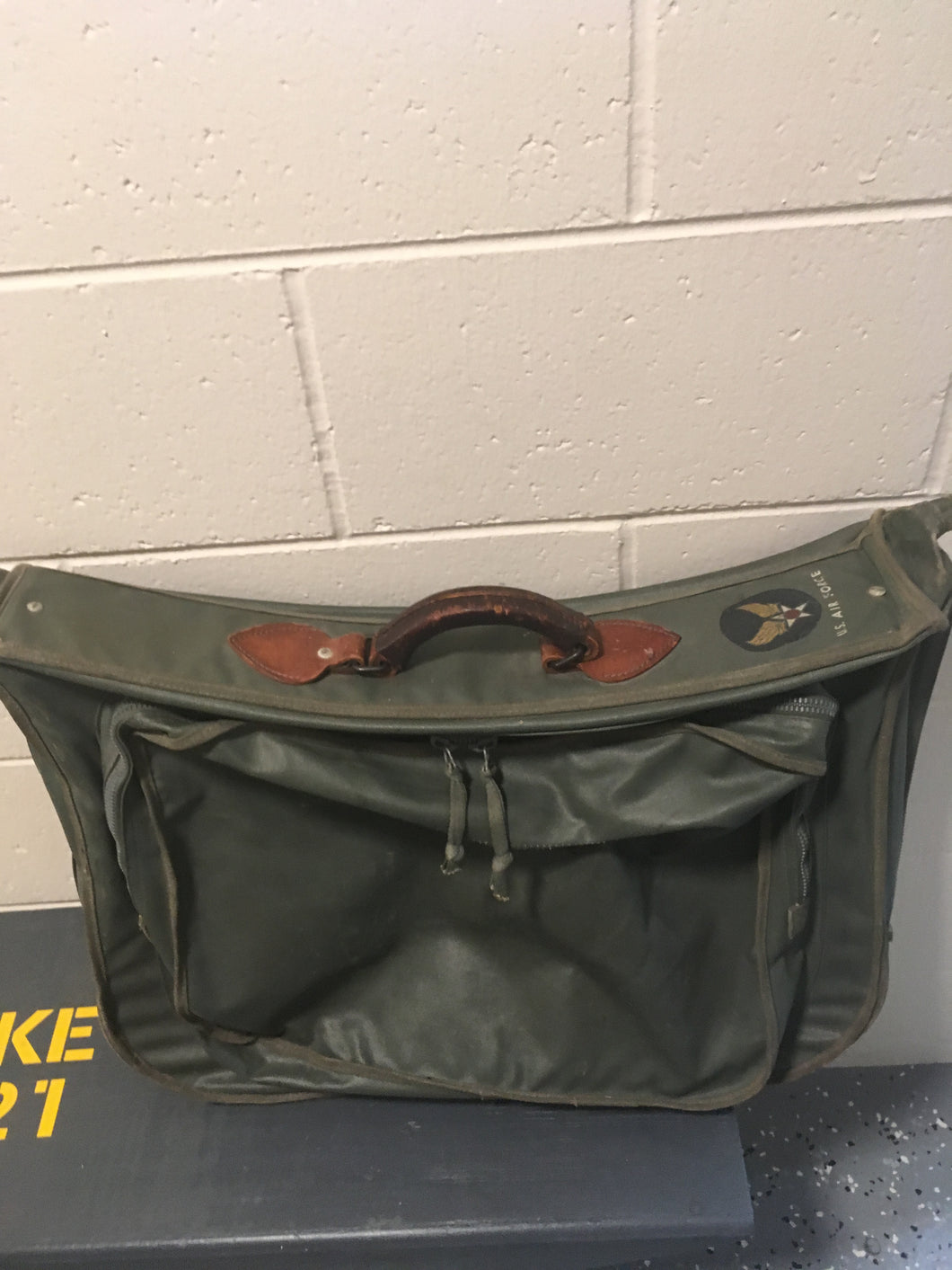 Vintage Garment Bag Military Bag Military Garment Bag 