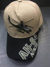 Load image into Gallery viewer, New Baseball Style Caps with Velcro Rear Size Adjustment/ AH-64 APACHE
