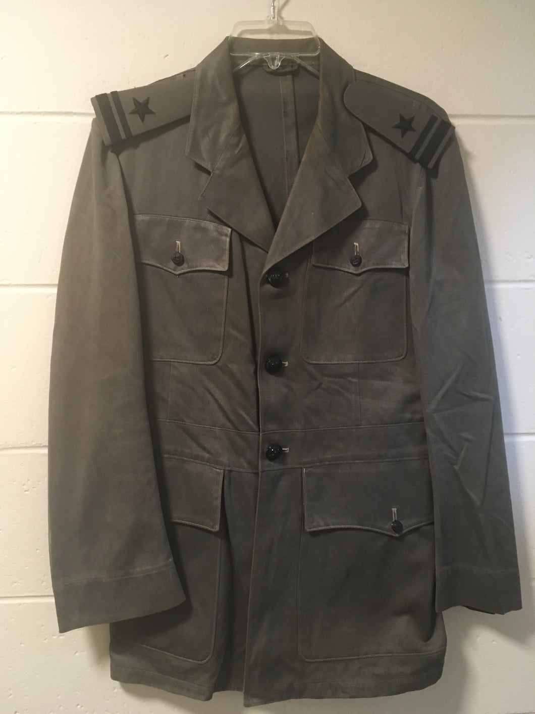 WWII US Navy Officers Gray Dress Jacket