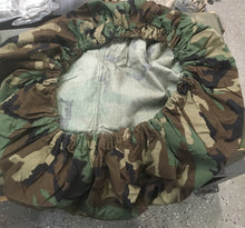 Load image into Gallery viewer, US Military WOODLAND Camo Cover for ALICE Pack &amp; Car Camper RV Tire Wheel, LIKE NEW

