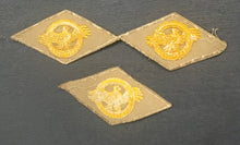 Load image into Gallery viewer, Set of 3 WWII Honorable Discharge US Army Patch Tan/ Ruptured Duck
