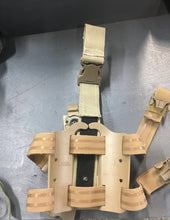 Load image into Gallery viewer, drop leg view of holster with drop leg

