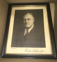 Load image into Gallery viewer, front facing picture of FDR with black frame

