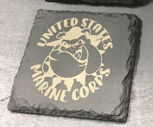 Load image into Gallery viewer, United States marine corps bulldog coaster
