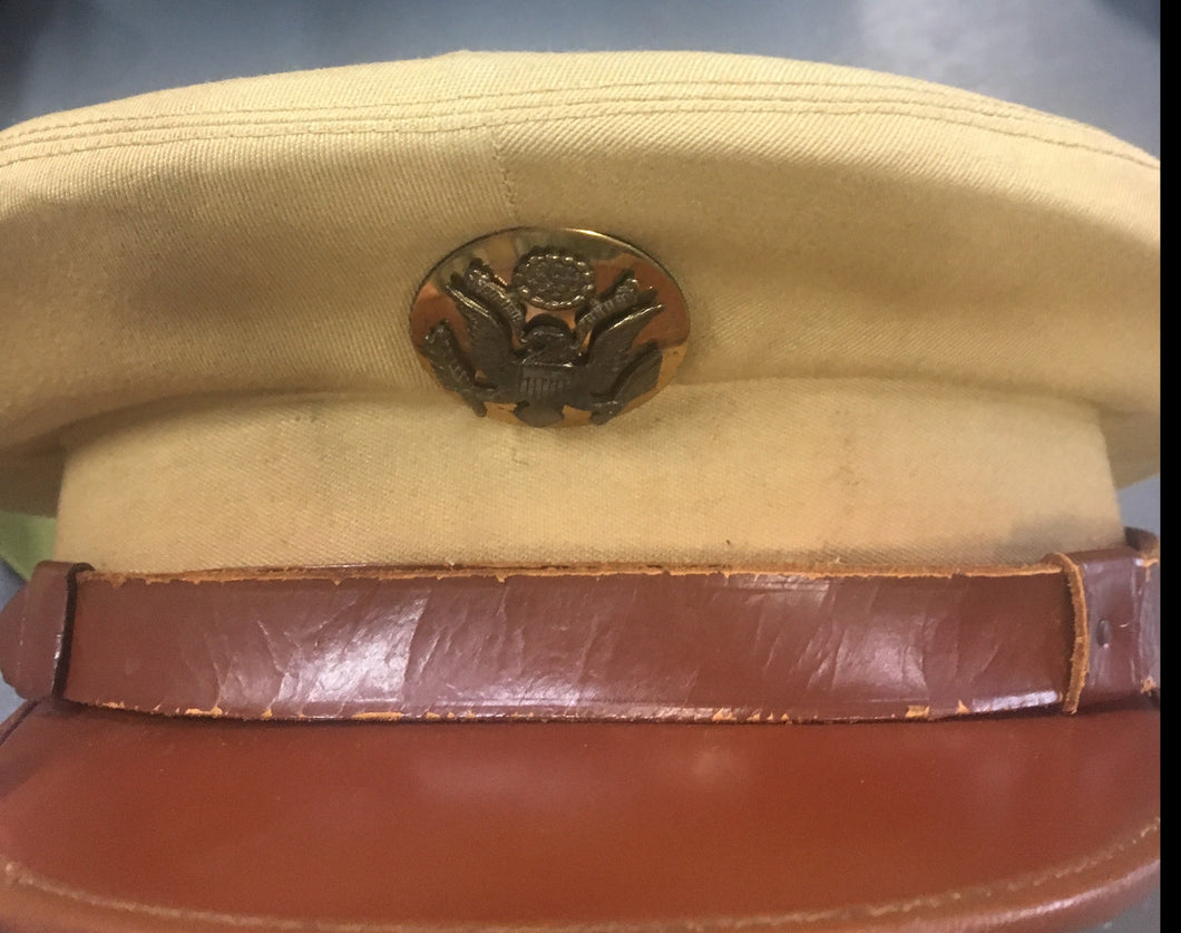 FRONT VIEW OF WW2 ENLISTED CAP