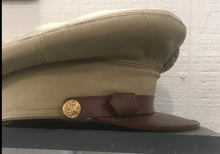 Load image into Gallery viewer, U.S. Army Enlisted Khaki Visor Cap Size 7 – GOOD Condition
